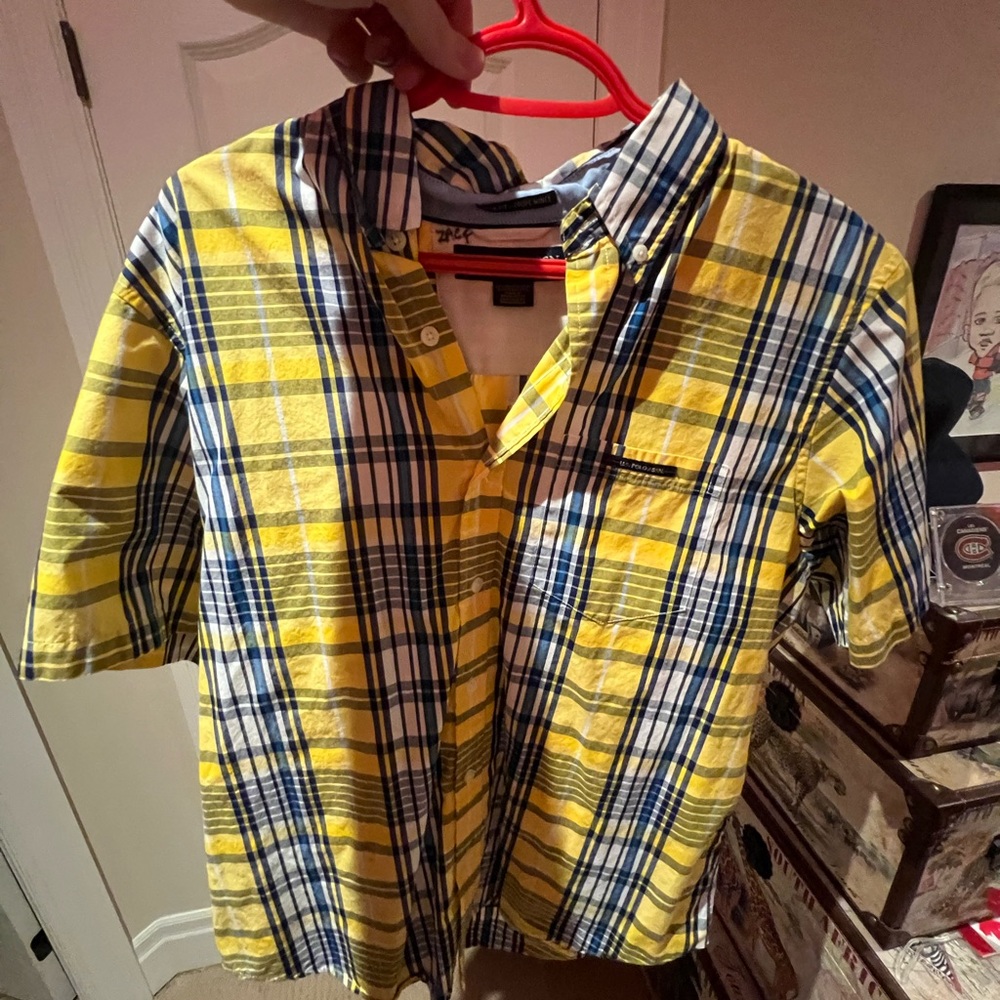 YELLOW POLO SHIRT